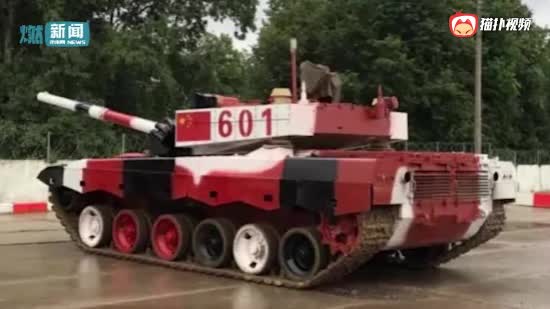 中国96B坦克参加坦克大赛 “最让人无法接受”的一幕出现了